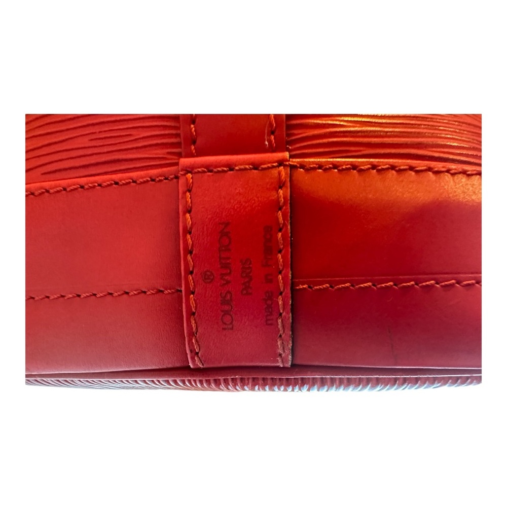 Louis Vuitton Red Epi Leather GM Noe Bag - Picture 5 of 14